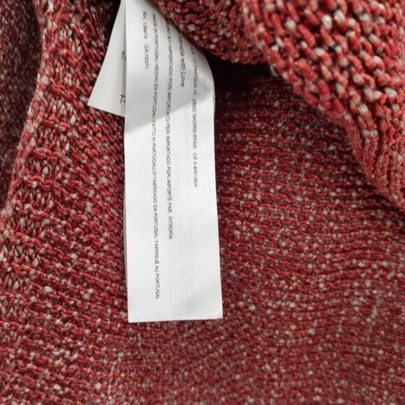 Anthropologie Intropia Homespun Sweater | Size M | NWT | Metallic Linen Blend - Picture 5 of 10